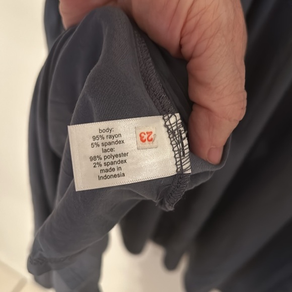 NWT Lane Bryant 18/20 Jersey Knit/Lace Dress - Picture 7 of 7